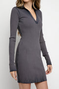 COTTON CITIZEN Ibiza Polo Dress in Midnight Mix