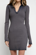 COTTON CITIZEN Ibiza Polo Dress in Midnight Mix