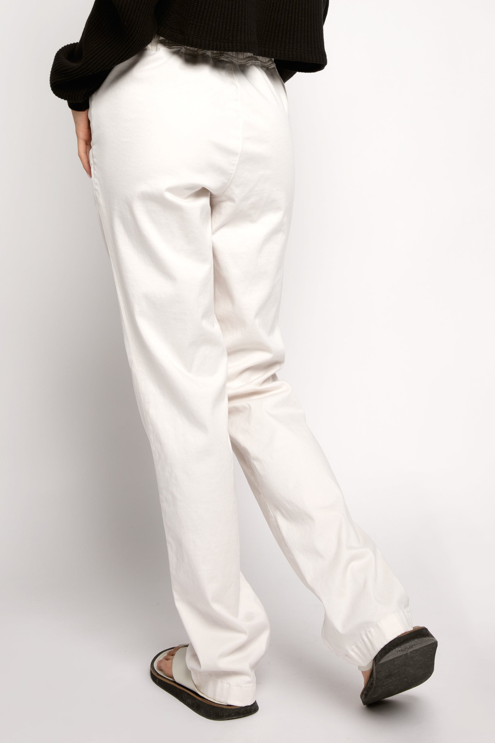 COTTON CITIZEN London Trouser in Pearl