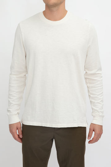 COTTON CITIZEN Presley Long Sleeve Shirt in Vintage Bone
