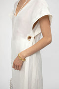 CULT GAIA Aston Tunic Top in Off White