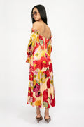 CULT GAIA Ida Dress in Painted Floral