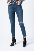 CITIZENS OF HUMANITY Rocket Crop Skinny Jeans in Swing Low