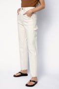 DENIMIST Chapel Carpenter Pant in Ecru