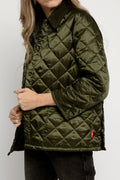 DENIMIST Quilted Jacket in Olive