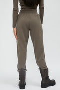 FABIANA FILIPPI High-Waist Jogger Pant in Militare