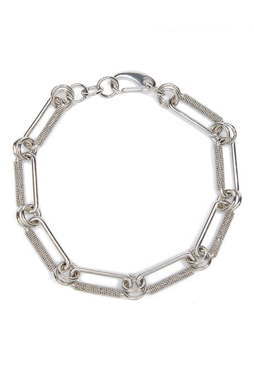 FABIANA FILIPPI Large Chain Link Necklace in Nickel