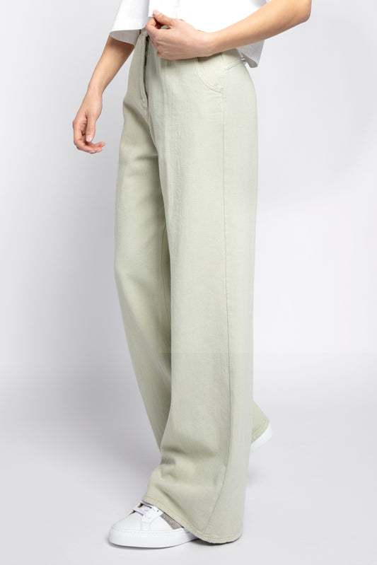 FORTE FORTE Trouser Pant in Agave