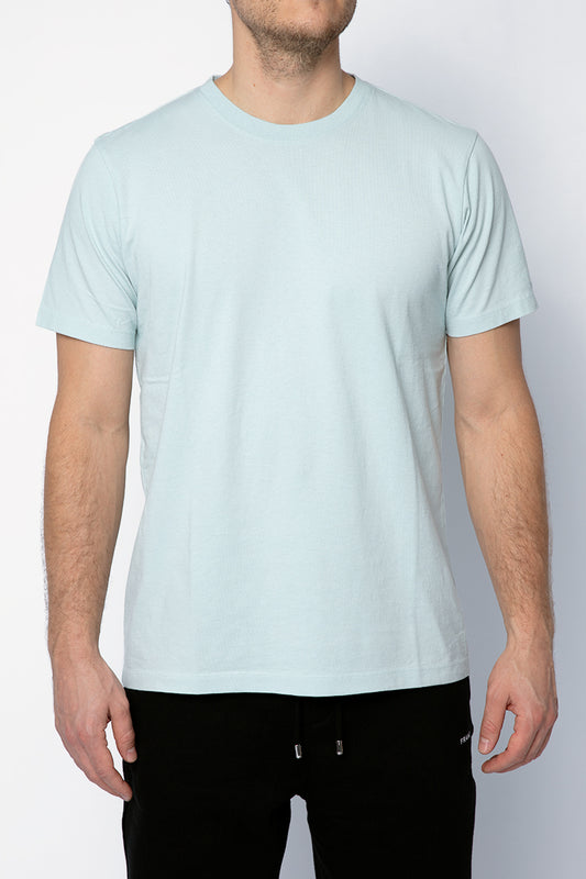 FRAME Logo T-Shirt in Sky Grey