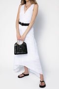 FRAME Savannah Dress in White