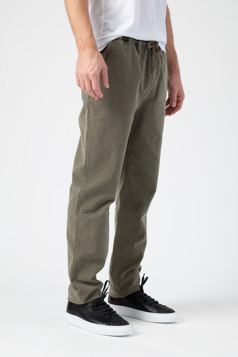 Drawstring Pant in Army | FRAME - T. Boutique