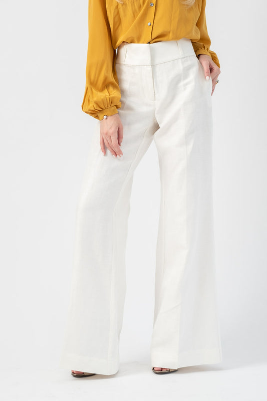 FRAME Metropolitan Pant in Soft White