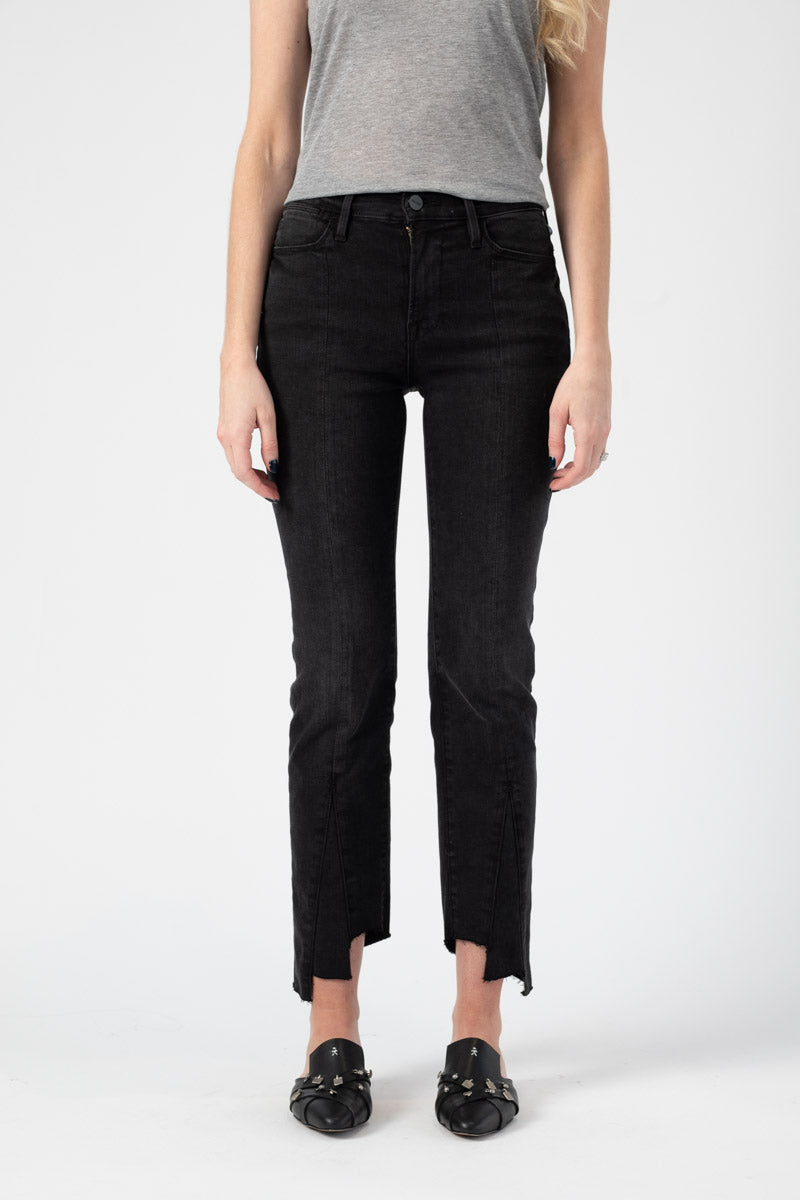 FRAME Le High Straight Front Triangle Gusset in Bombay