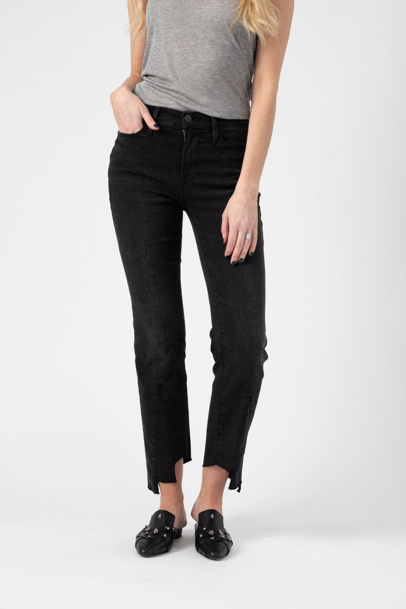 FRAME Le High Straight Front Triangle Gusset in Bombay