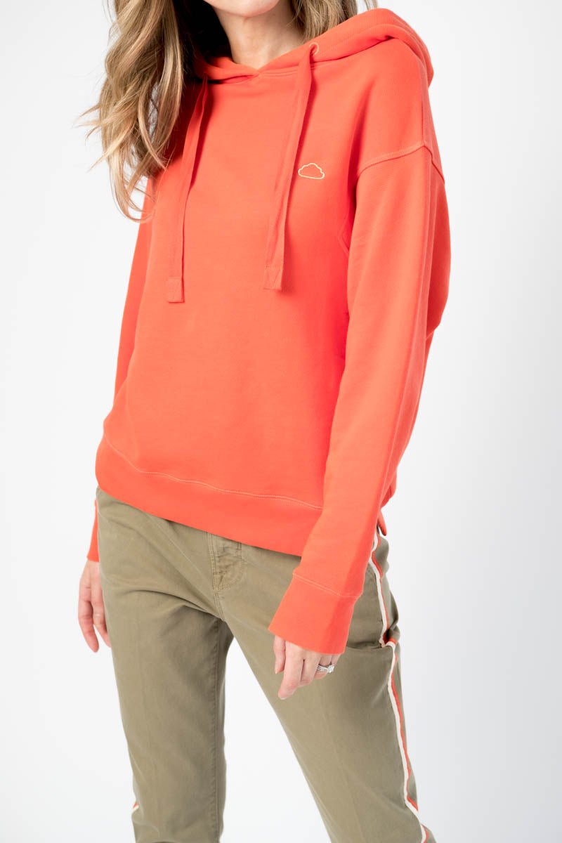 Faded orange hoodie best sale