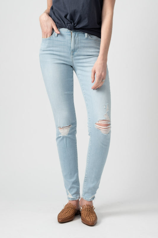 FRAME Le High Skinny in Rush