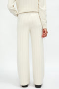 GENTRYPORTOFINO Cashmere Knit Pant in Burro