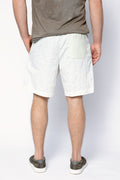 GIORGIO BRATO Leather Detailed Short in Bianco