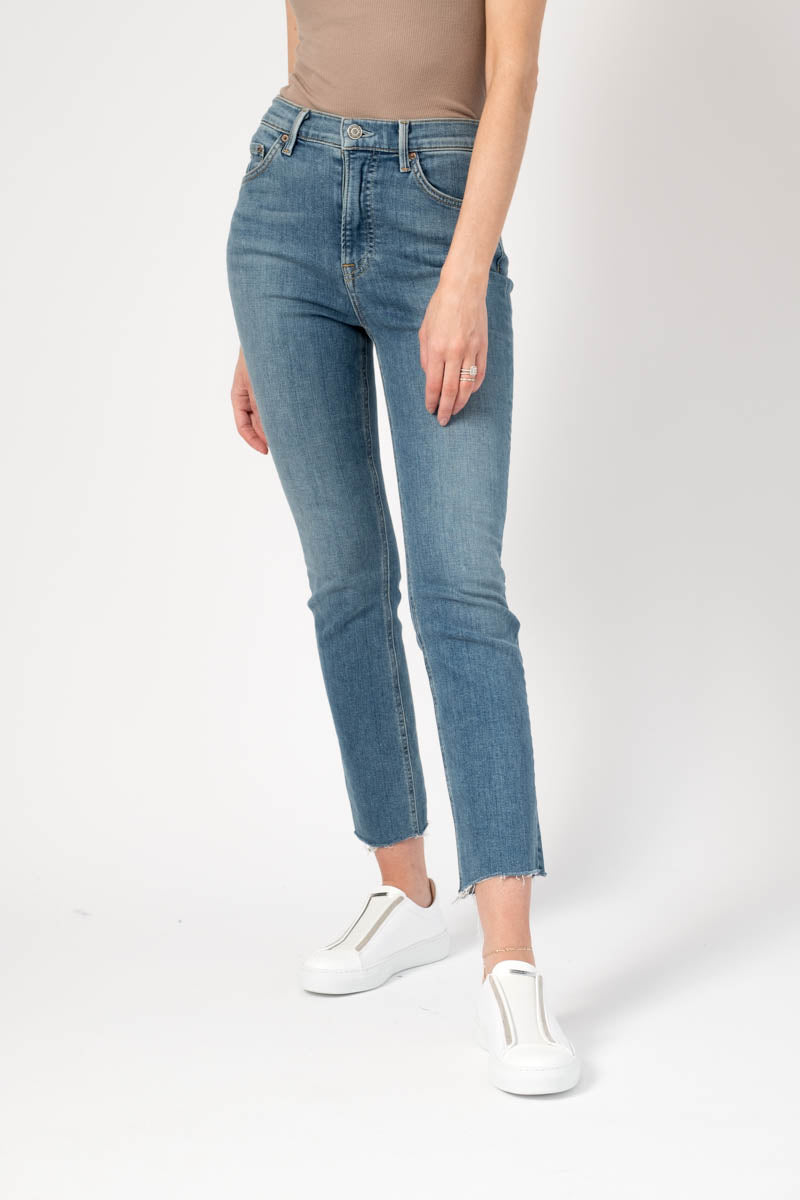GRLFRND Reed Cropped High Rise Skinny Jean in Come Over