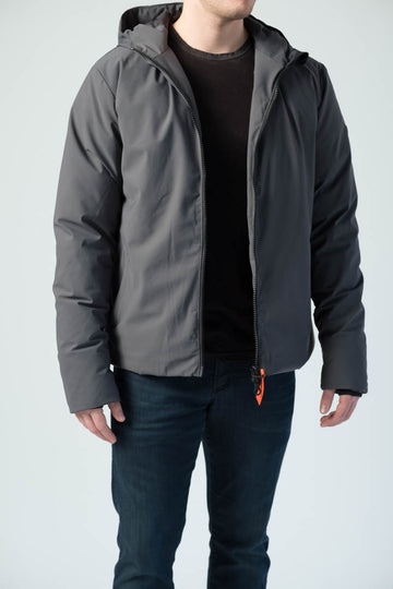 GERTRUDE + GASTON Adam Down Jacket in Grey