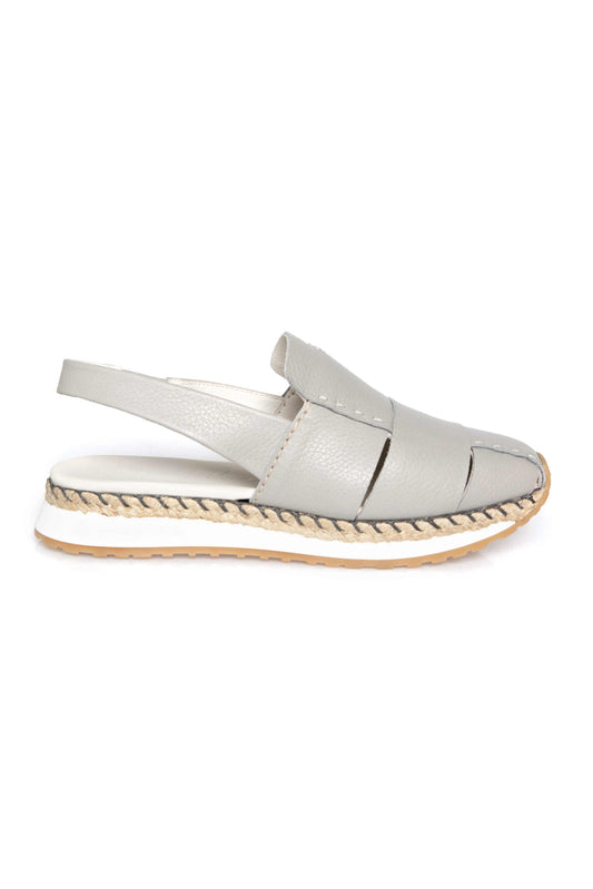 HENRY BEGUELIN Chanel Sport Leather Slingback Shoe in Cervo Brina