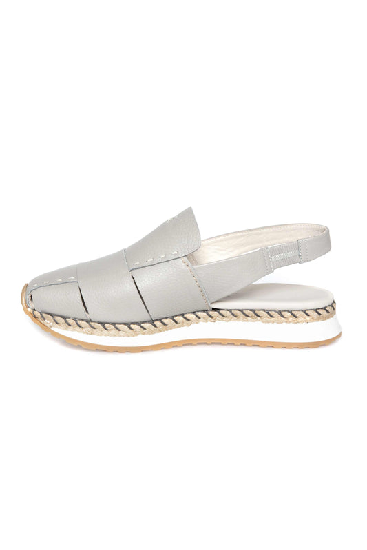 HENRY BEGUELIN Chanel Sport Leather Slingback Shoe in Cervo Brina