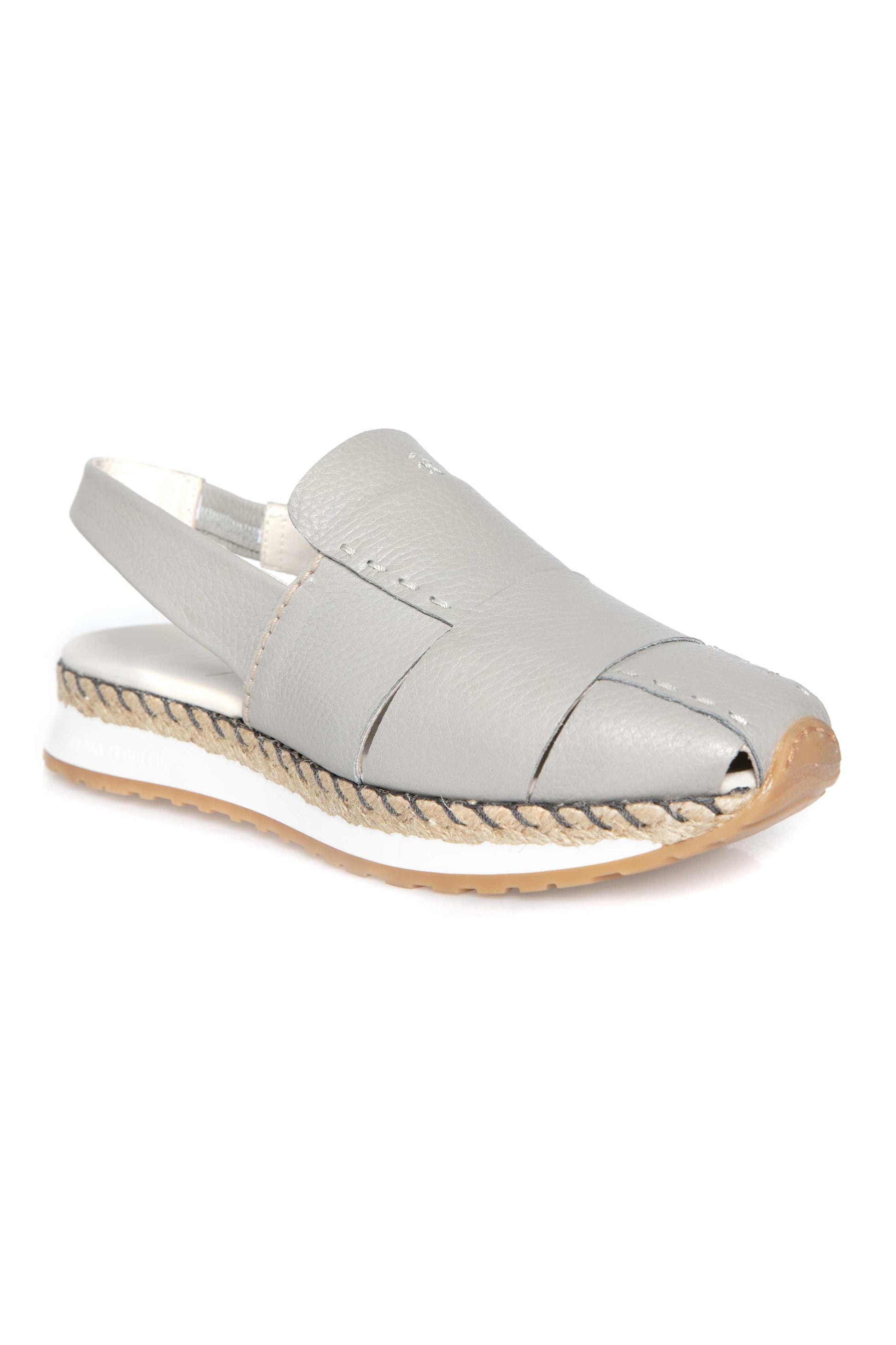 HENRY BEGUELIN Chanel Sport Leather Slingback Shoe in Cervo Brina