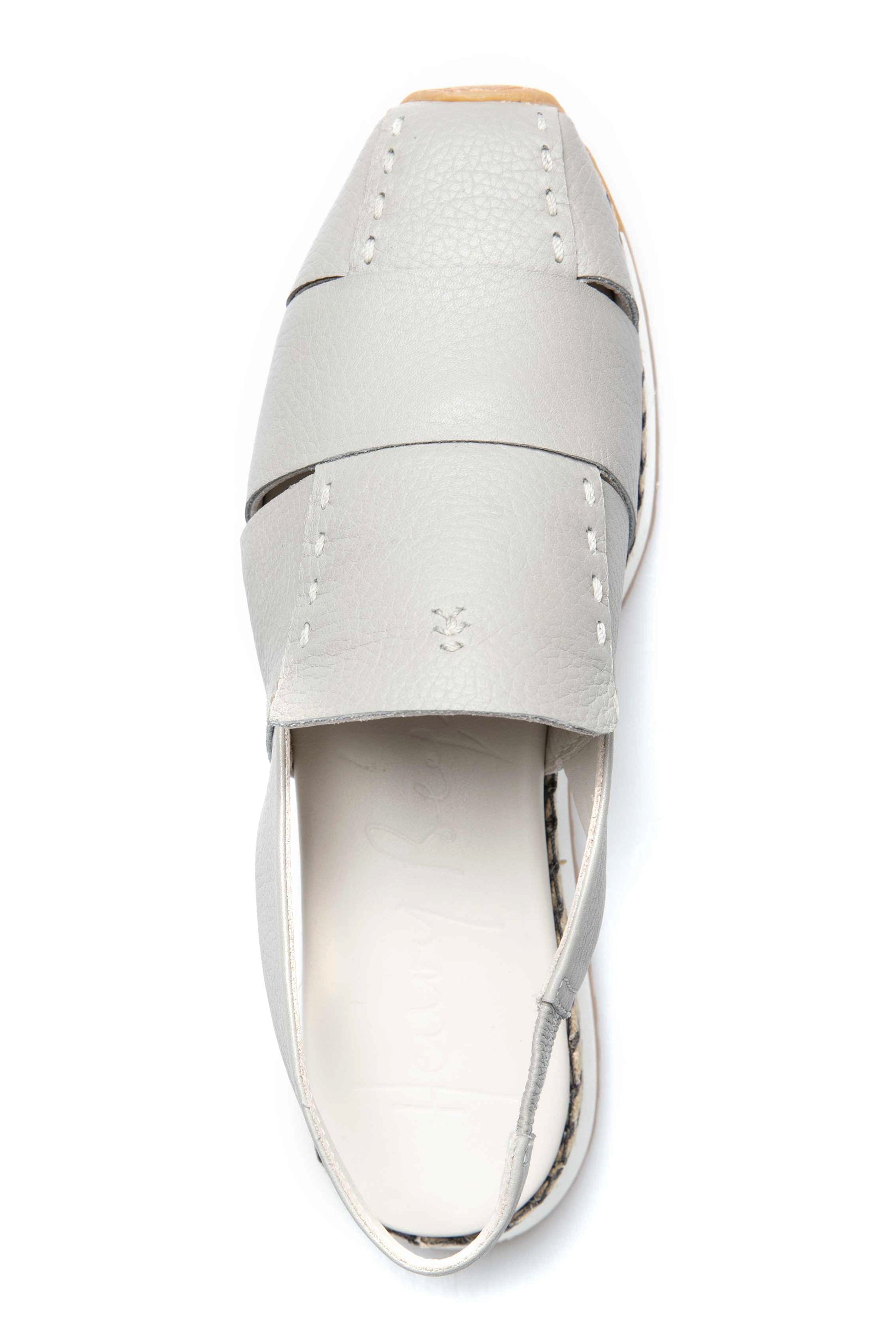HENRY BEGUELIN Chanel Sport Leather Slingback Shoe in Cervo Brina