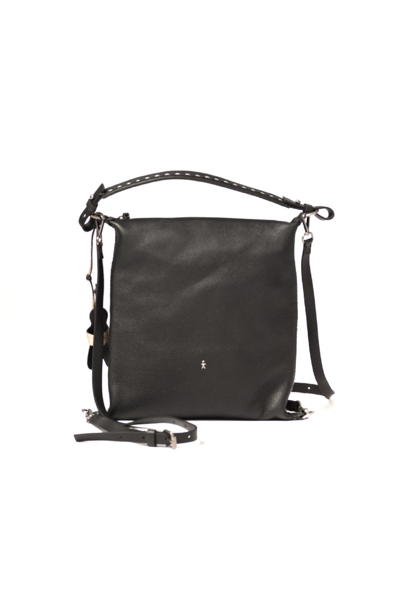 Sfumato Leather Top-Handle Bag