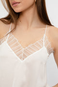 IRO Berwyn Silk Camisole in Ecru