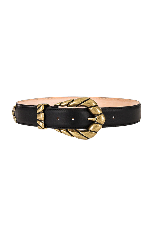 IRO Embelly Leather Belt in Black