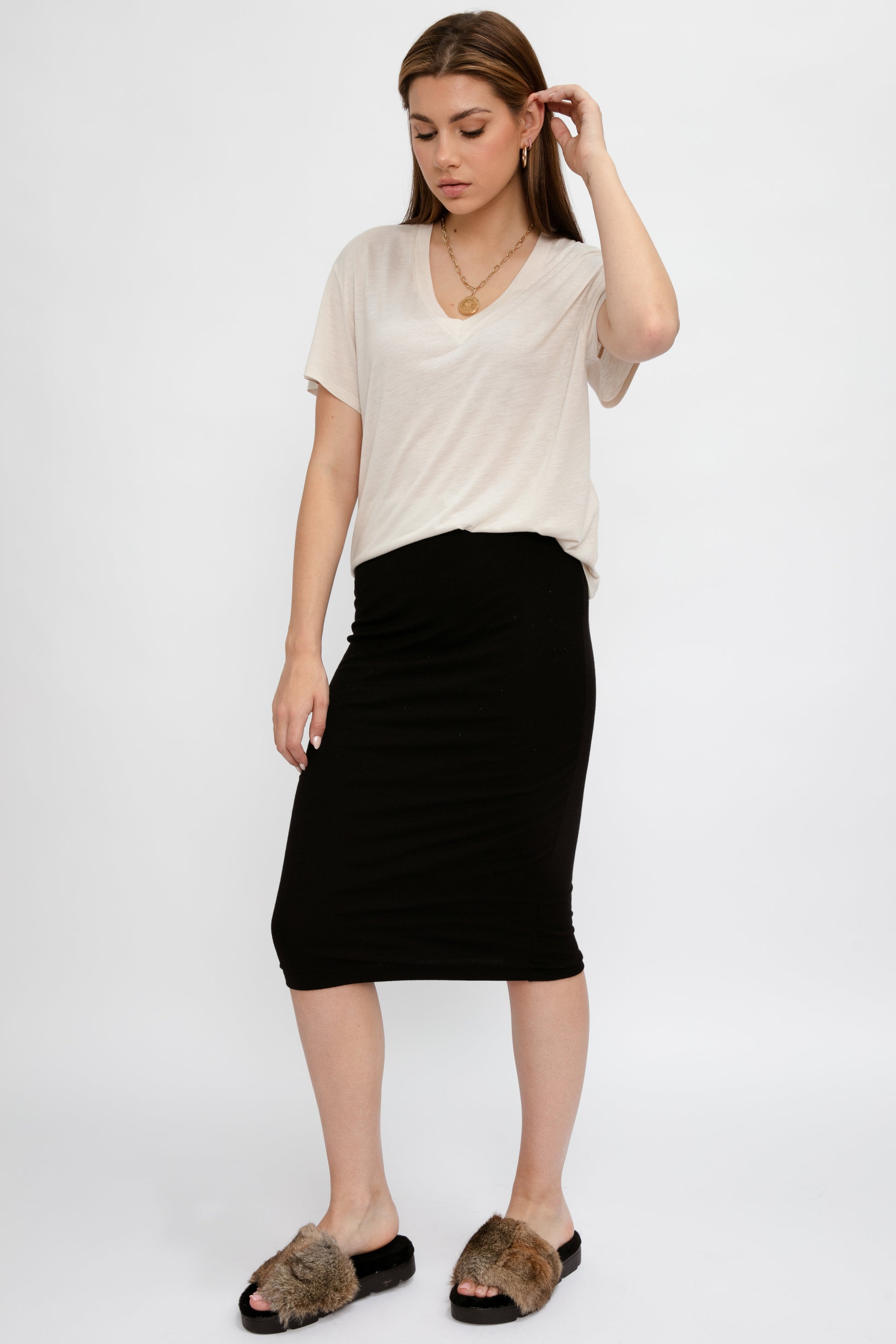 IRO Jazz Skirt in Black