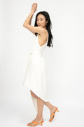 IRO Jely Asymmetrical Dress in Ecru