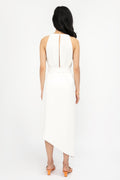 IRO Jely Asymmetrical Dress in Ecru