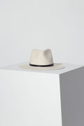 JANESSA LEONÉ Luca Fedora Hat in Creme