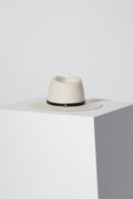 JANESSA LEONÉ Luca Fedora Hat in Creme