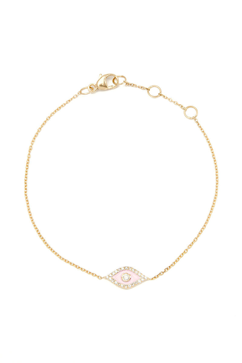 L.A. STEIN Rose Eye Bracelet in Yellow Gold
