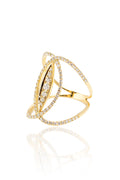 L.A. STEIN Diamond Marquise Ring