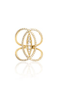L.A. STEIN Diamond Marquise Ring