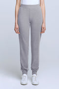 L'AGENCE The Moss Jogger Pant in Heather Grey