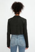 L'AGENCE Ashanti Bolero Jacket in Black