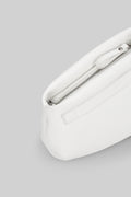 MARSÈLL Fantasmino Grained Leather Clutch in White