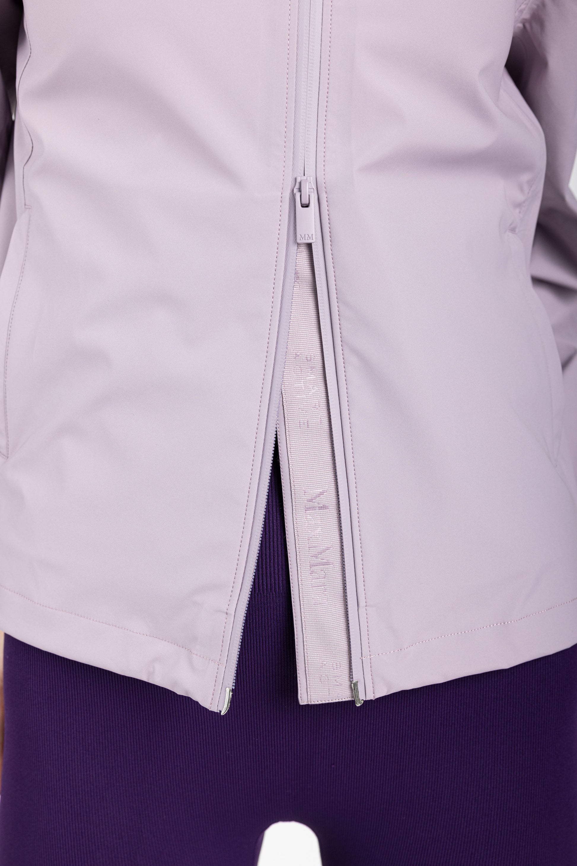 MAX MARA LEISURE Belgica Raincoat Jacket in Lilac