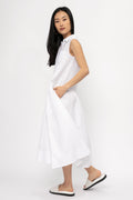 MAX MARA LEISURE Getto Dress in White