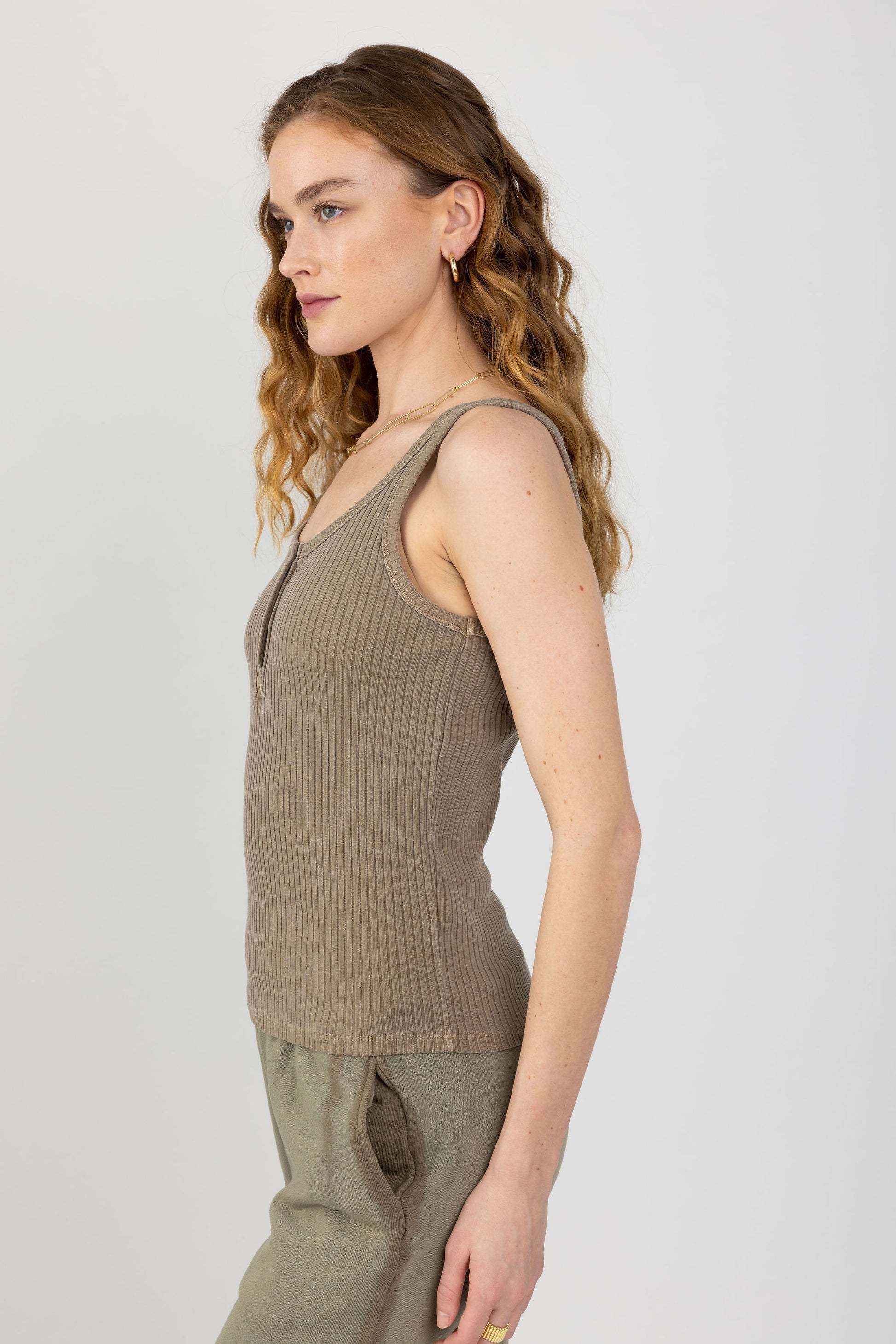 NSF Bell Snap Tank in Pigment Java