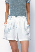 NSF Joey Easy Short in Bright Paris Wash
