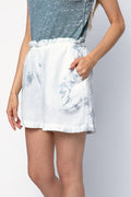 NSF Joey Easy Short in Bright Paris Wash