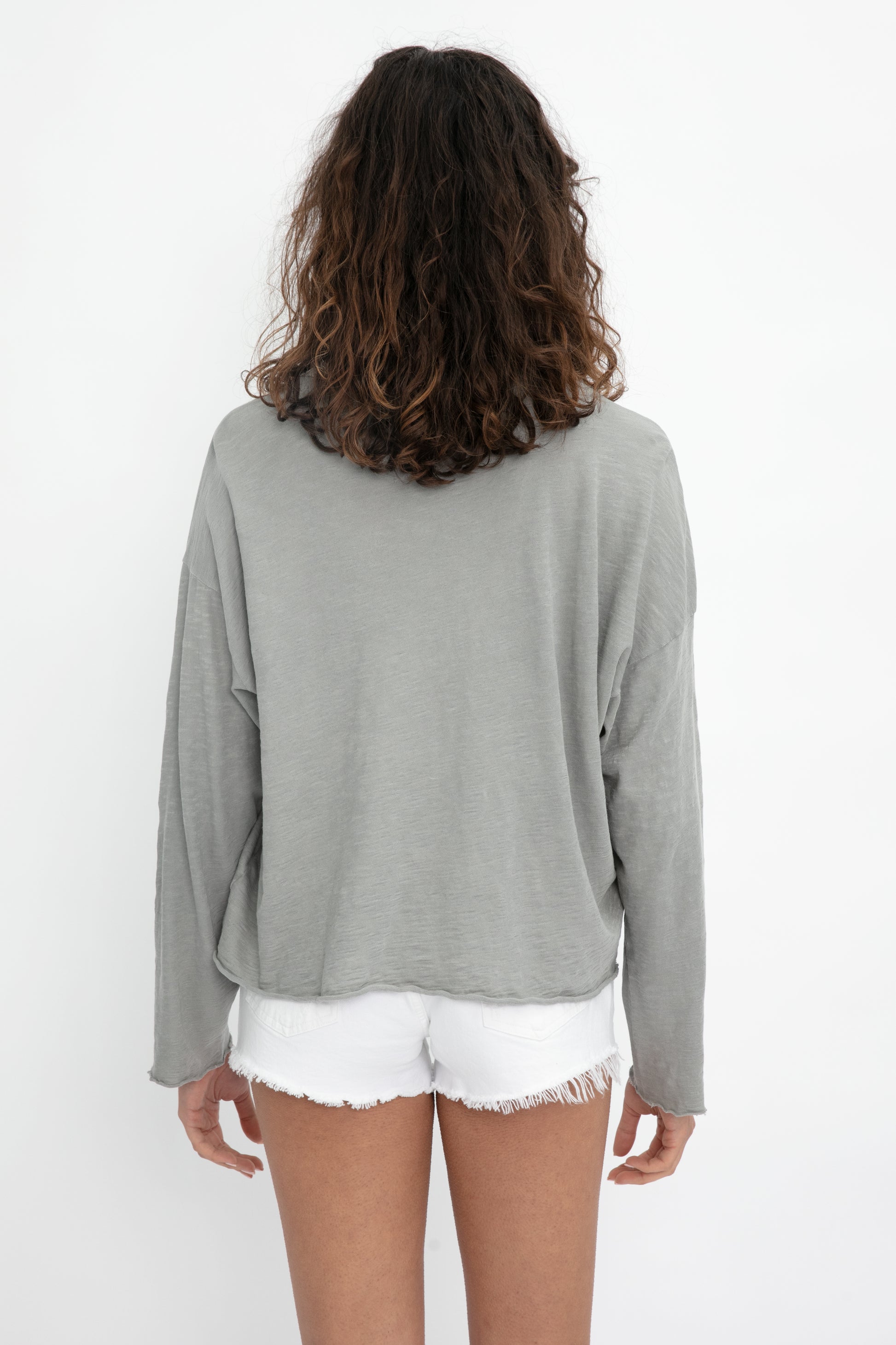 NSF Loffler Jersey Tee in Pigment Shale