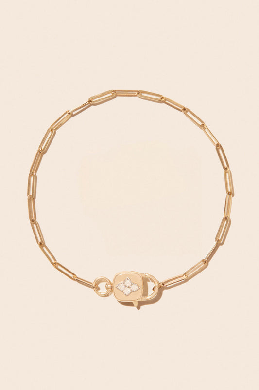 PASCALE MONVOISIN Louise Chain Bracelet in Yellow Gold