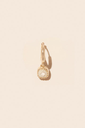 PASCALE MONVOISIN Pierrot Hoop in White